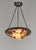 Daum Large French Art Deco Pendant Light by Daum & Majorelle - 1925 Cameo Chandelier France For Sale - Image 4 of 15