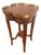 Theodore Alexander Hand-Painted Quatrefoil Accent Table With Brass Gallery For Sale