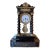 19th Century Napoleon III Portico Clock With Barley Twist Columns With Ottoman Numerals For Sale
