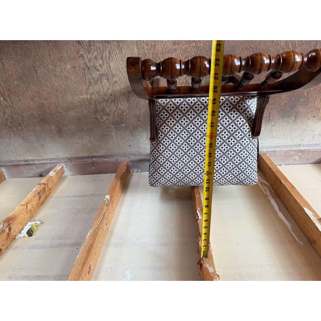 Antique Victorian Gothic Revival and Biedermeier Style Side Chair For Sale - Image 13 of 17