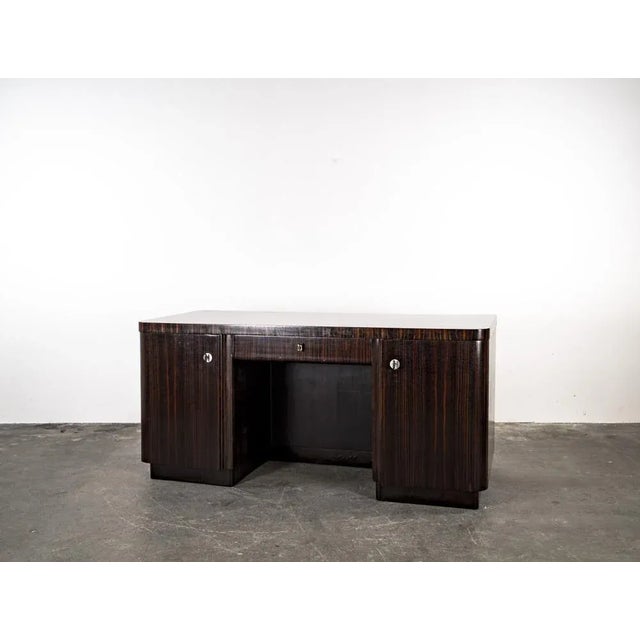 Art Deco or Bauhaus 138/995 Desk by Bruno Paul for Deutsche Werkstätten Hellerau, 1930s For Sale - Image 15 of 18