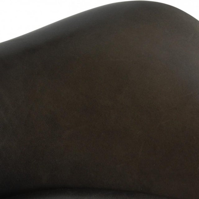 Egg Chair in Black Leather by Arne Jacobsen, 2010 For Sale - Image 13 of 18
