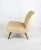 Vintage Lounge Chair in Champagne Beige Velvet, 1970s For Sale - Image 12 of 13
