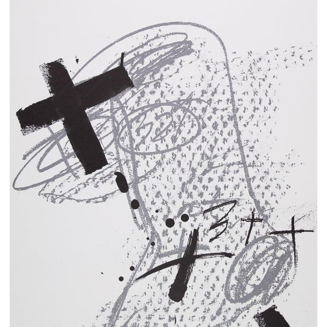 Modern UIMP Poster after Antoni Tapies For Sale - Image 3 of 5