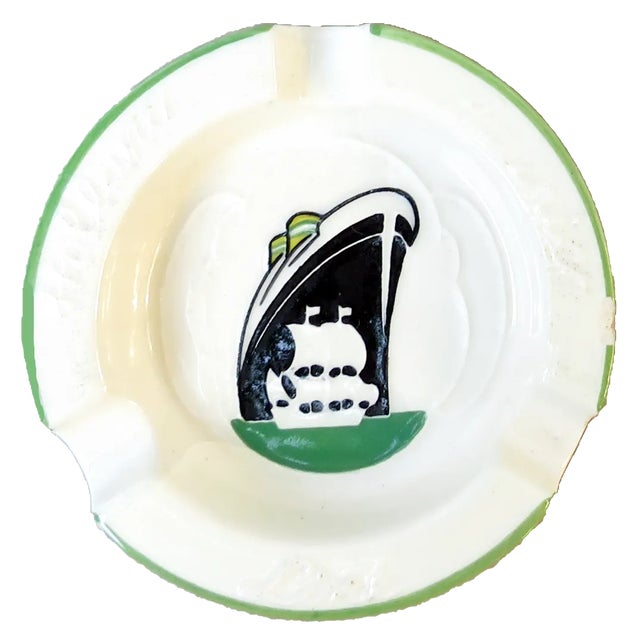 Art Deco European Souvenir Ashtrays / Catchalls, Set of 3 For Sale - Image 3 of 8