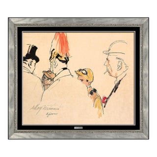 1960s English Jockeys, LeRoy Neiman For Sale