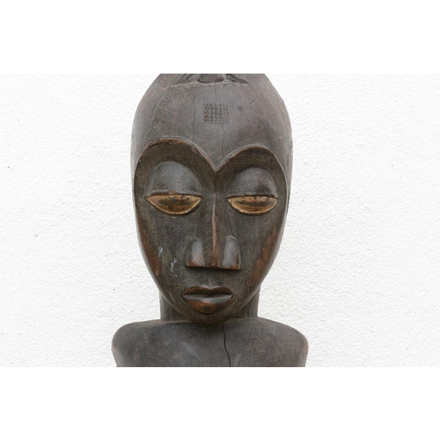 African Impressive 57" Tall Antique Hemba Ancestor Figure For Sale - Image 3 of 12