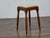 19th Century English Mahogany Stool with Turned Legs and Upholstered Seat For Sale - Image 10 of 12