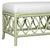 Lillian Bench - Celery Green For Sale In West Palm - Image 6 of 8