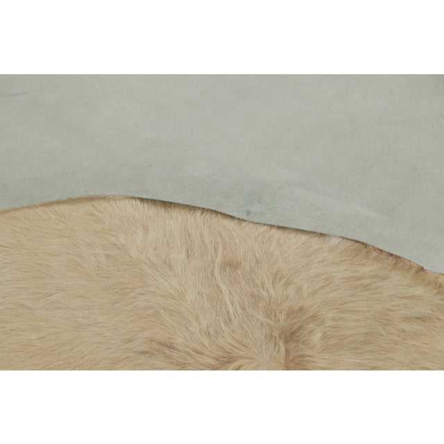 2020s Rug & Kilim’s Contemporary Cowhide Rug in Warm Beige & Brown Accents For Sale - Image 5 of 9