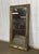 19th century mirror in wood and gilded plaster - formerly a fireplace woodwork mirror - H=1m55, W=77cm, D=6cm.