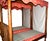 Pair 18th Century Antique French Provincial Four Poster Tester Canopy Cherry Twin Beds 1780 For Sale - Image 13 of 17