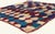 22052 Vintage Azilal Moroccan Rug, 04'05 x 05'02. The Bohemian Mosaic: A Vintage Azilal Moroccan Masterpiece of Tribal...