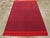 Modern Galerie Shabab Collection Mid-20th Century Handmade Turkish Flatweave Accent Rug in Red For Sale - Image 3 of 9