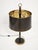 Mid-Century Modern Brass Table Lamp with Burnished Shade, 1960s For Sale - Image 12 of 18
