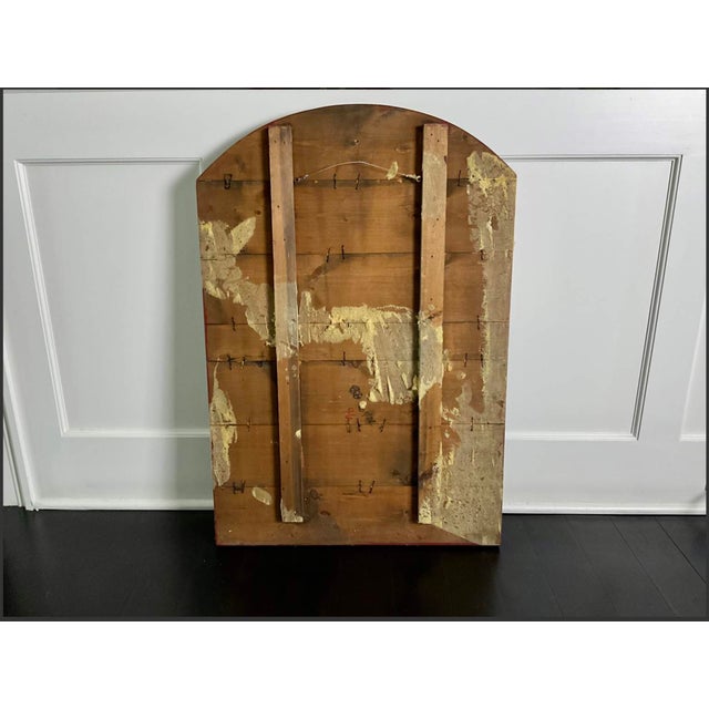 Vintage 1960s Hand Painted "School of Expert Polo" Trade Sign For Sale - Image 9 of 16