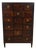 Humphrey Bogart 6 Drawer Mahogany High Chest For Sale