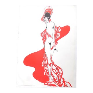 Vintage Poster Lithograph - 14.25" X 20" For Sale