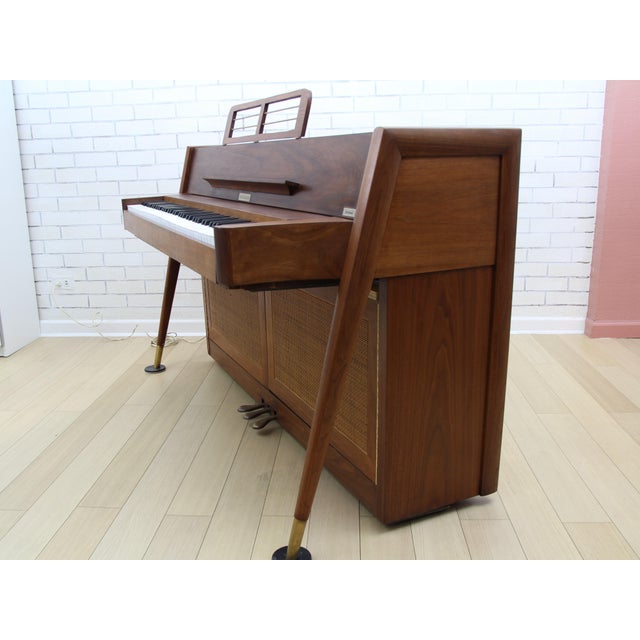 Baldwin Acrosonic MidCentury Modern Piano Wine Bar With Storage Chairish