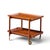 Brown Poul Hundevad for Vamdrup Mid Century Danish Teak Expanding Bar Cart For Sale - Image 8 of 10