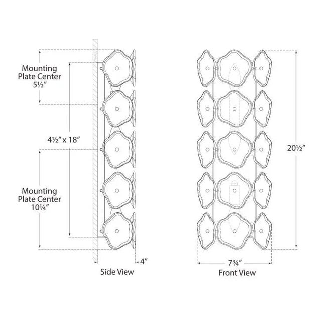 Transitional Kate Spade New York for Visual Comfort Signature Leighton 20" Sconce in Soft Brass with Blush Tinted Glass For Sale - Image 3 of 3
