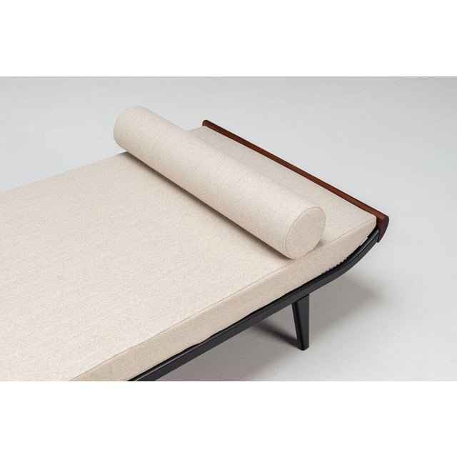 Metal Cleopatra Daybed in Wool by Dick Cordemeijer for Auping, Netherlands, 1954 For Sale - Image 7 of 12