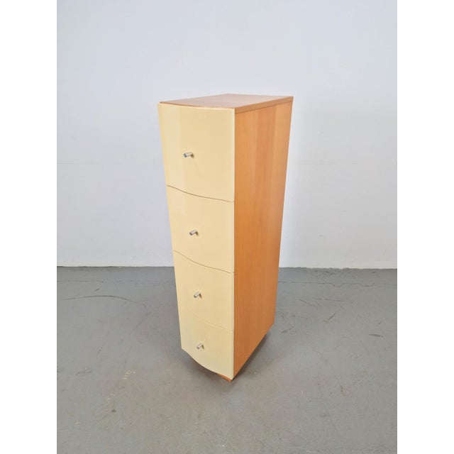 Postmodern Vajer 4 Drawer Cabinet by Thomas Jelinek for Ikea, 1990s For Sale - Image 9 of 9