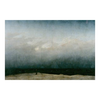 Neutral Moody Landscape Art Print - Norway Painting by Albert Marquet, 18" X 12" For Sale