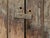 Wood Antique Original Paint Rustic 2-Door Cupboard From Ireland Fabulous Patina For Sale - Image 7 of 12