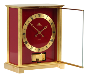 Red Atmos Clock from Jaeger Lecoultre, 1973