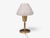 1950s Mid-Century Modern Ibe-Konst Ystad, Table Lamp, Brass, Opaque Glass For Sale - Image 11 of 12