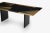 Wood Giovanni Offredi for Saporiti Dining Table in Birdseye Maple For Sale - Image 7 of 9