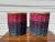 Late 20th Century Vintage Pair of Colorful Handmade Filipino Baskets For Sale - Image 5 of 10