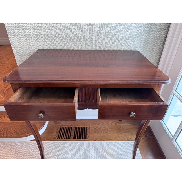 Antique Walnut French Transition Table For Sale In New York - Image 6 of 18
