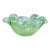 Murano Green Speckled Bowl For Sale