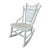 1890s Victorian Childs Rattan Wicker Rocking Chair For Sale