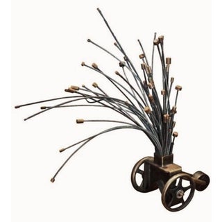 Bella Feldman, Untitled, Steel, Iron Bella Feldman Brutalist Sculpture For Sale