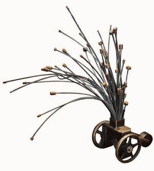 Bella Feldman, Untitled, Steel, Iron Bella Feldman Brutalist Sculpture