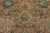 Pink Tabriz Rug 7’8” X 10′ Pink Wool Vintage Distressed Hand-Knotted Carpet For Sale - Image 8 of 15