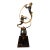 1980s Bronze Sculpture by Paul Wegner Entitled "Swingin Blowing Playin" For Sale