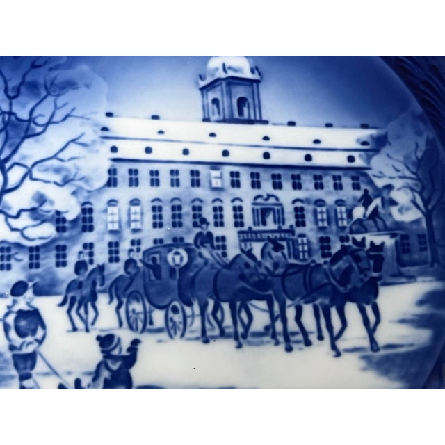Late 20th Century Royal Copenhagen Danish Christmas Plates, Set of Seven For Sale - Image 5 of 12