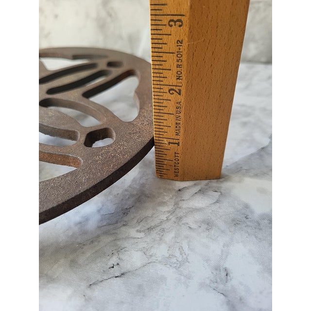 Mid 20th Century Bird in Tree Trivet For Sale - Image 9 of 9