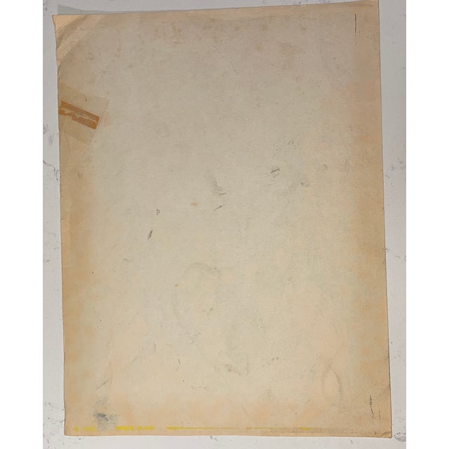 1948 Viking Linocut by Stanzikz For Sale - Image 4 of 4