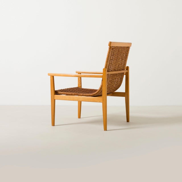 1960s Wicker Lounge Chairs from Uluv, Former Czechoslovakia, 1960s, Set of 2 For Sale - Image 5 of 10