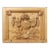 French Regency Style Relief Carved Wood Panel For Sale