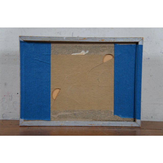 Antique Jan Toorop Alleen De Christus Kan Alles Redden Lithograph Postcard Print For Sale - Image 10 of 10