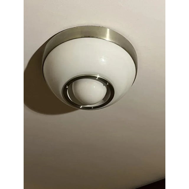 4-light ceiling light, Mid-Century, Made in Italy, 1950s Integrate and in excellent condition, small signs of time, E27...