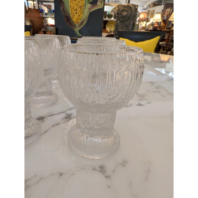 Glass 1970s Red Wine Kekkerit by Iittala- Set of 6 For Sale - Image 7 of 10