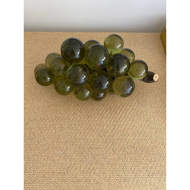 Mid Century Modern Green Lucite Grape Cluster For Sale - Image 11 of 13