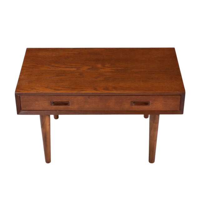Lyby Mobler Danish Teak Wide Nightstands or Side Tables For Sale - Image 10 of 14